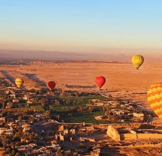 Luxor and Hot Air Balloon